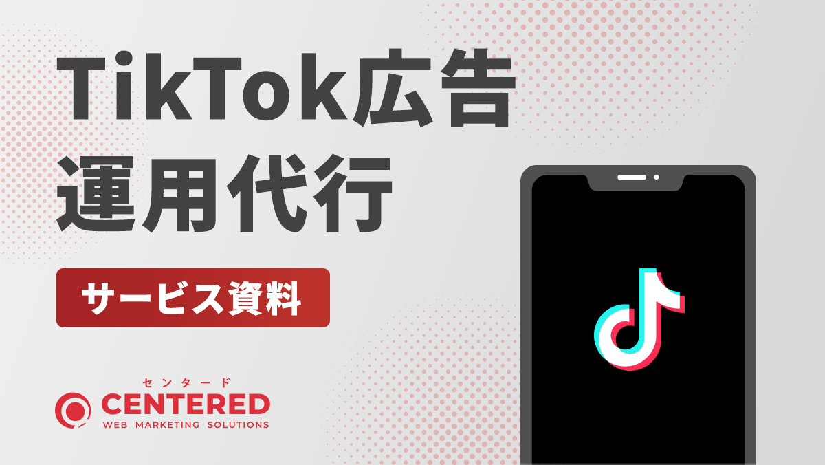 TikTok広告運用代行のイメージ