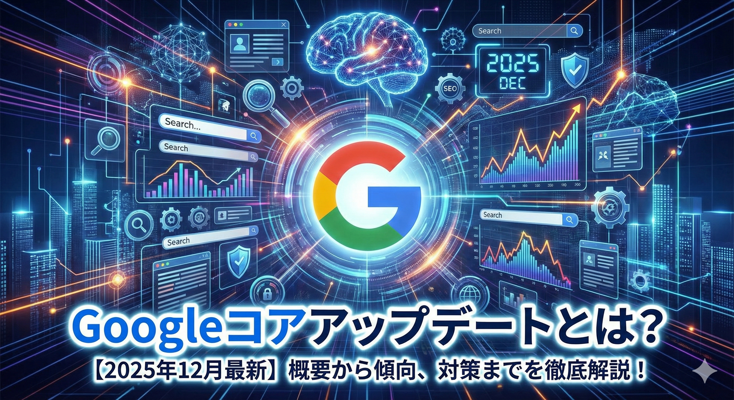 【2025年12月】Googleコアアップデートとは？概要から傾向、対策までを徹底解説！ 