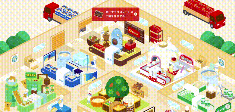 バーチャル工場見学｜お口の恋人 ロッテ