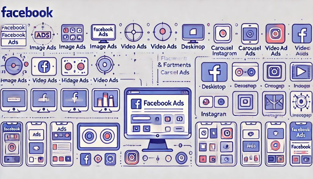 Facebook広告の配信先とフォーマット